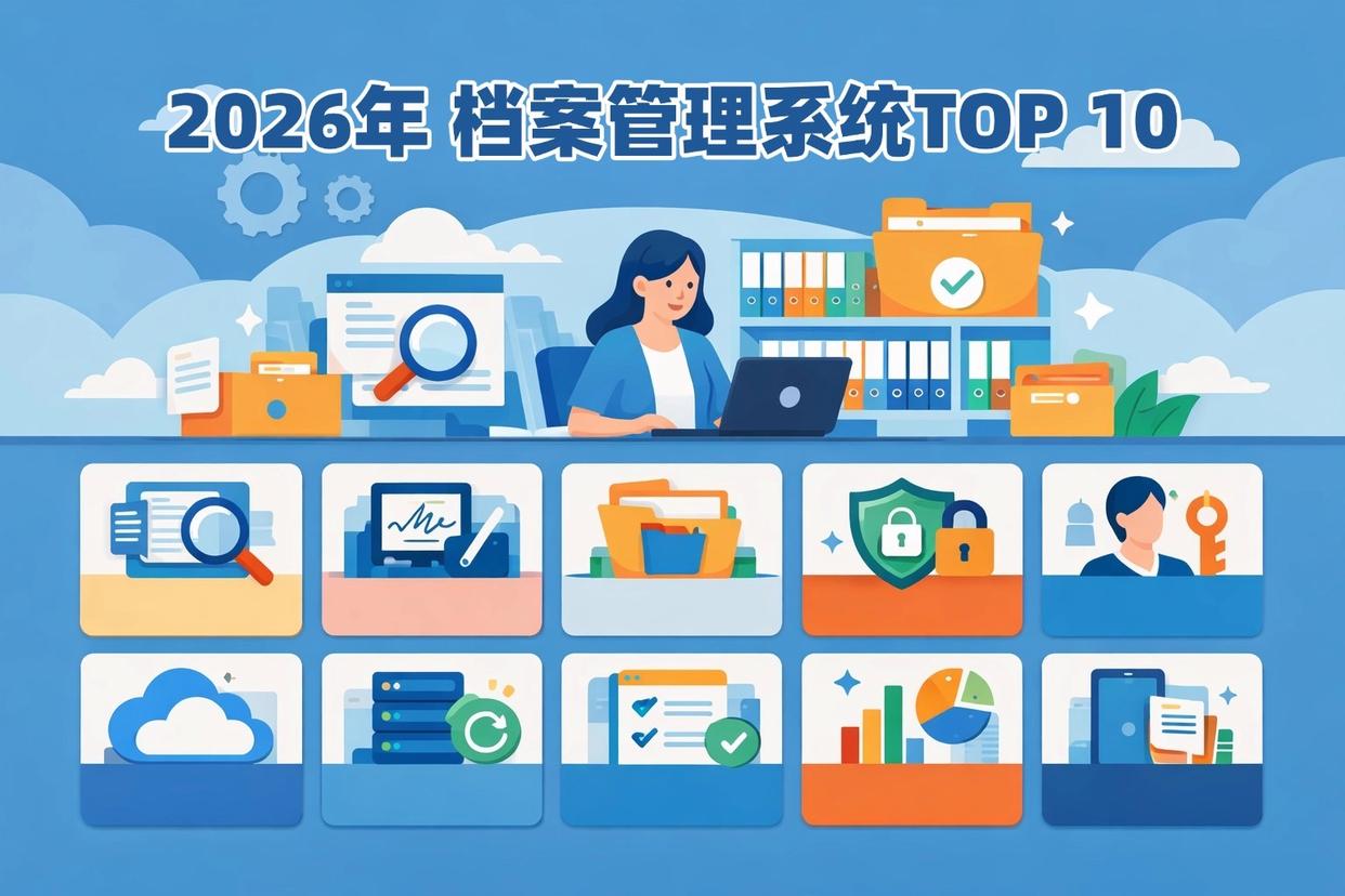 2026 年企业电子档案管理系统排行榜 TOP10：档案数字化选型指南-寻找资源网