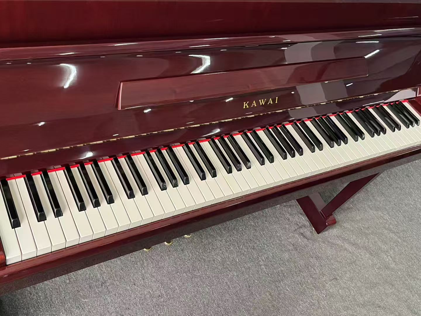 图片[2]-KAWAI卡瓦依CS-14M小型高颜值高配置家用实木中古钢琴