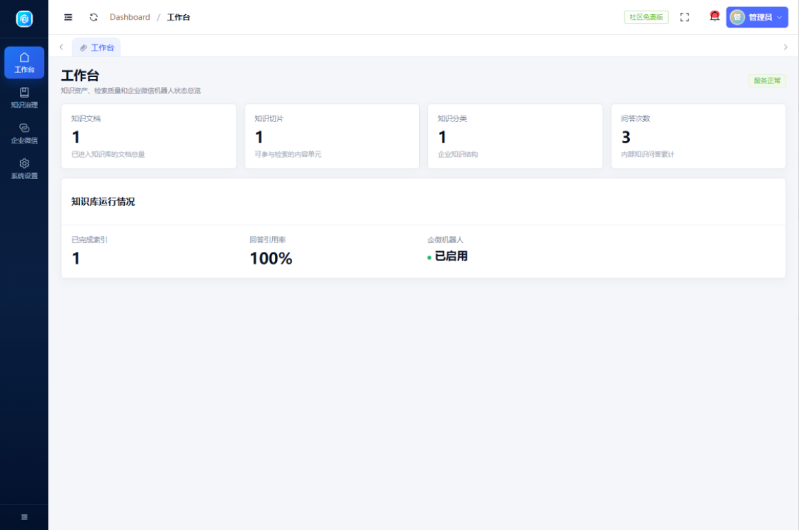 一个基于 Laravel 框架的开源企业知识库（火建AI知识管理）-寻找资源网