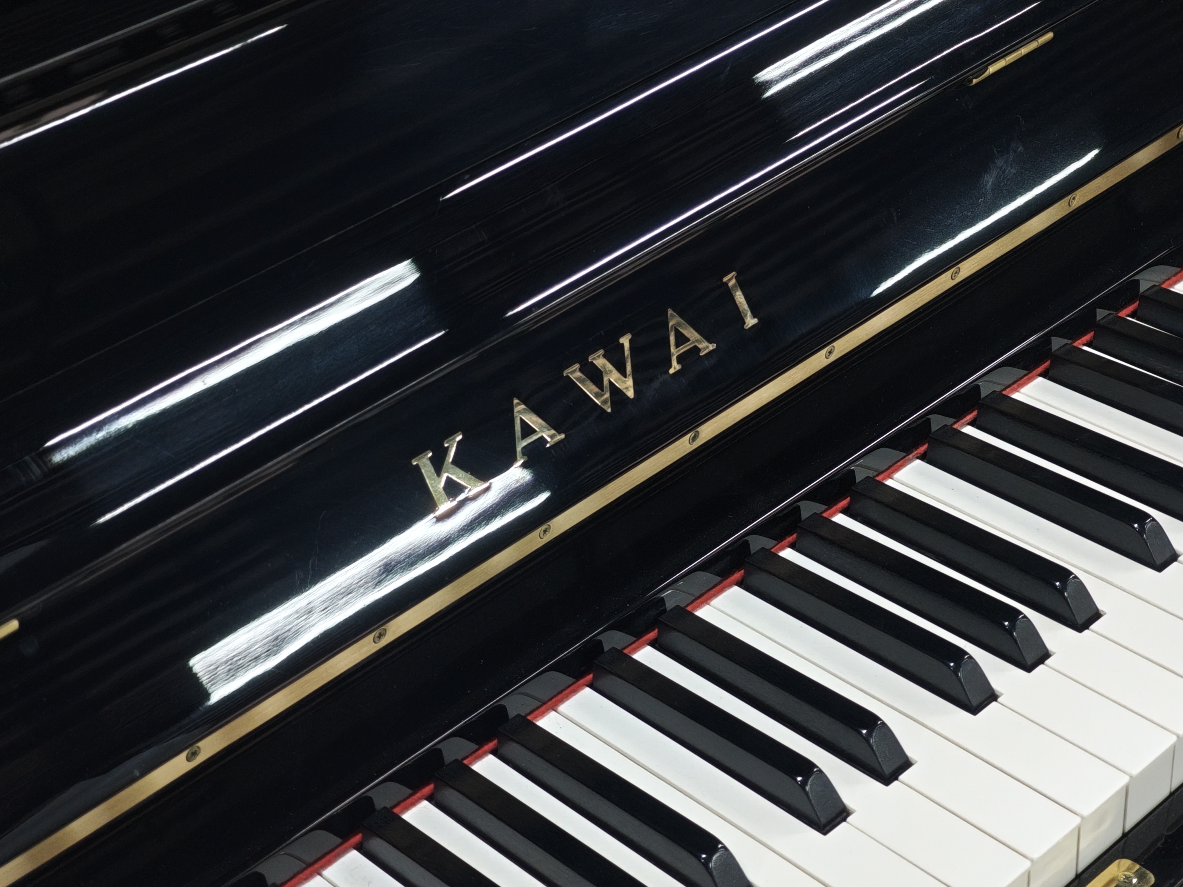 图片[5]-KAWAI卡瓦依BS-3C红木榔头仿象牙键带原装缓降音板扩音孔设计实木钢琴