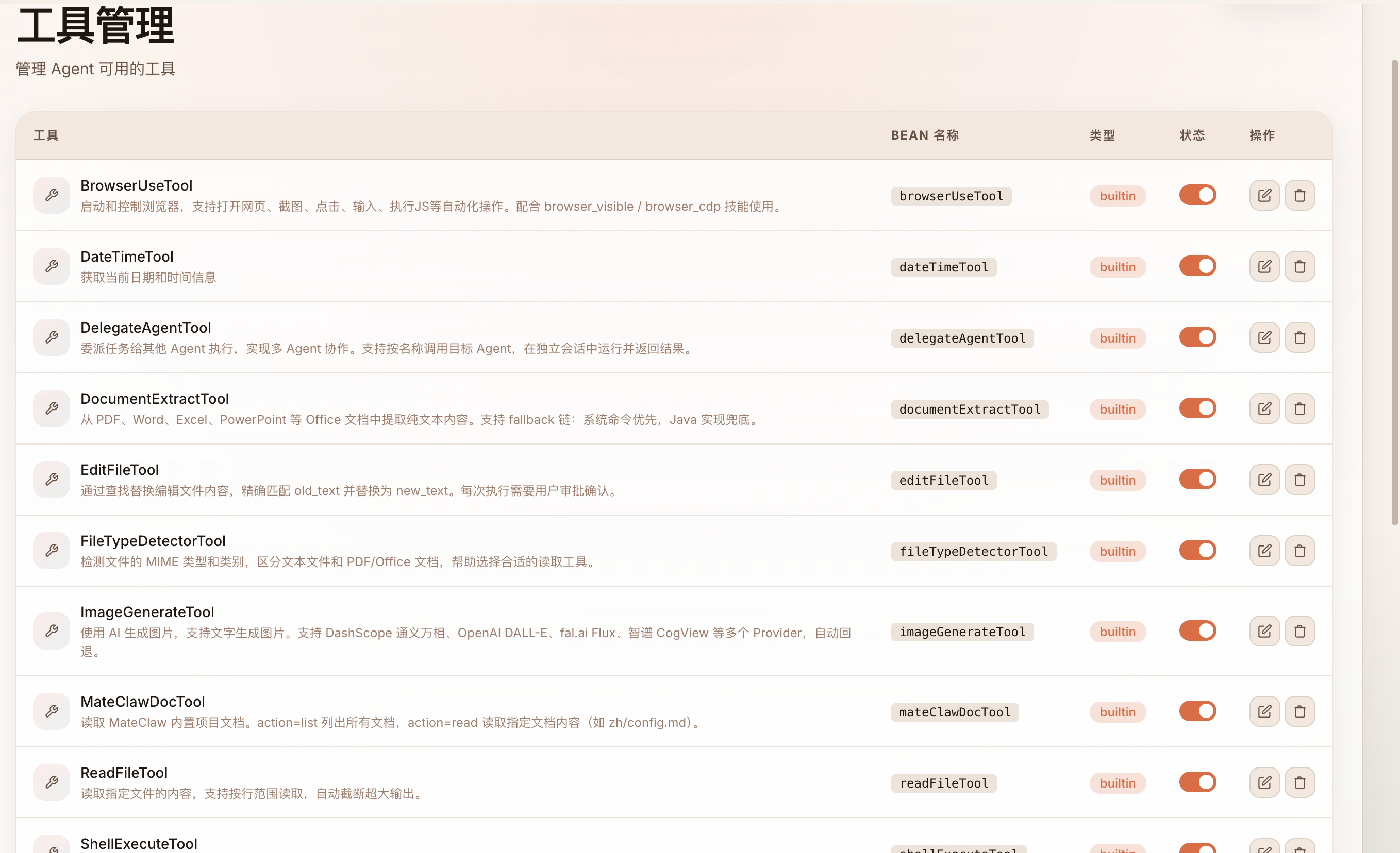 图片[4]-MateClaw：基于 Spring AI Alibaba 的开源多智能体 AI 操作系统-寻找资源网