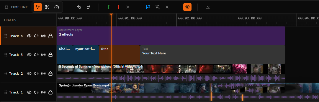 完全运行在浏览器中的专业多轨道视频编辑器，无需安装任何软件，实现本地化的视频剪辑、特效合成与高质量导出-寻找资源网