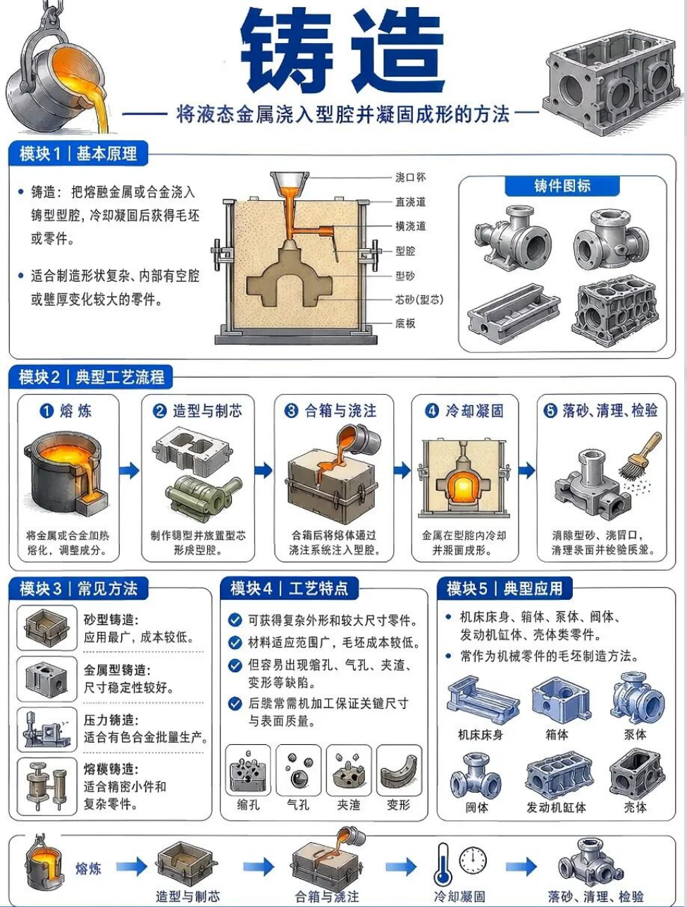 图片[1]-【图解系列】机械制造工艺知识点汇总-寻找资源网